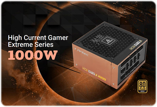 Antec High Current Gamer Extreme Series 1000w Power Supply