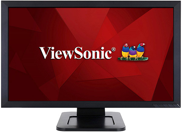 ViewSonic TD2421 24 Inch Two Point Touch Screen Monitor