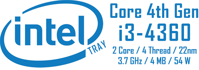 Intel Core i3-4360 Haswell 4th Gen Tray Processor