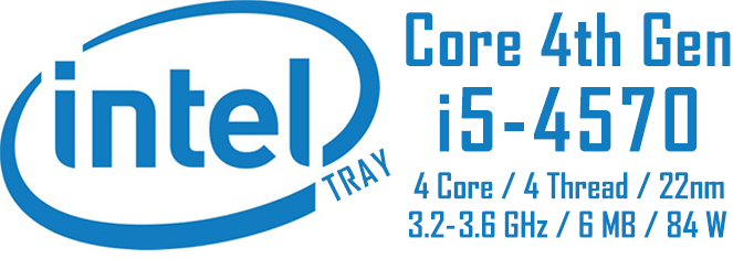 Intel Core i5-4570 Haswell 4th Gen Tray Processor