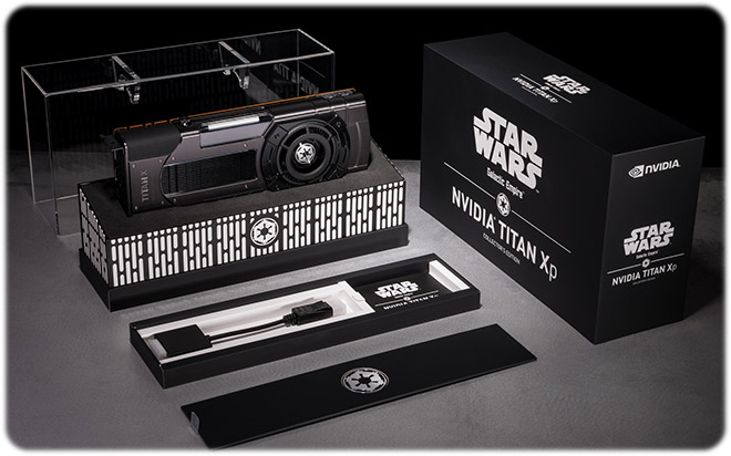 کارت گرافیک انویدیا TITAN Xp Star Wars Galactic Empire COllectors Edition