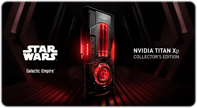 کارت گرافیک انویدیا TITAN Xp Star Wars Galactic Empire COllectors Edition