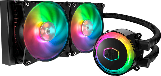 COOLER MASTER MASTERLIQUID ML240R ARGB Liquid CPU Cooler