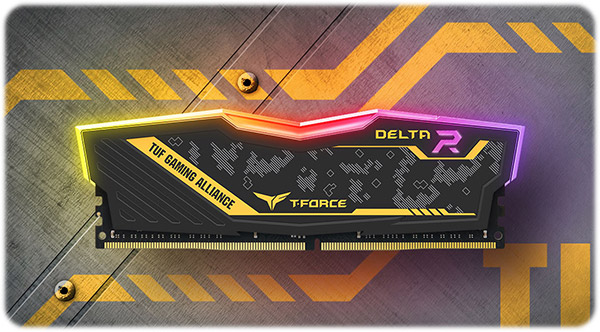 TeamGroup T-FORCE DELTA TUF Gaming Alliance RGB