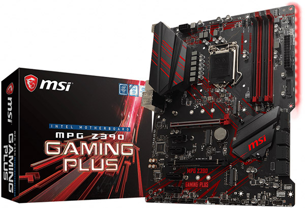 MSI MPG Z390 GAMING PLUS LGA1151 MAINBOARD