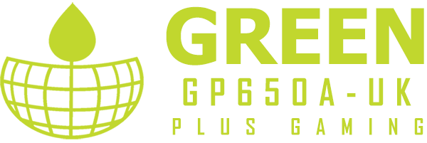 پاور گیمینگ 650 وات گرین GP650A-UK Plus