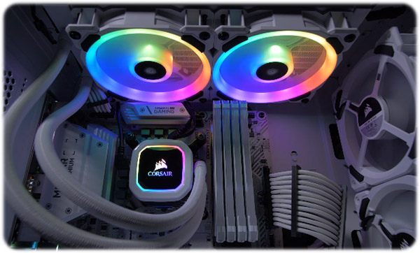 Corsair Hydro Series H100i RGB PLATINUM SE Liquid CPU Cooler